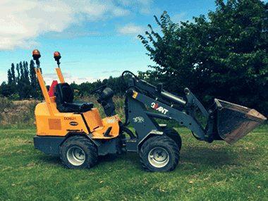 Læssemaskine til leje, palleløfter - Giant d262s